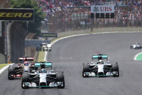 Rosberg & Hamilton