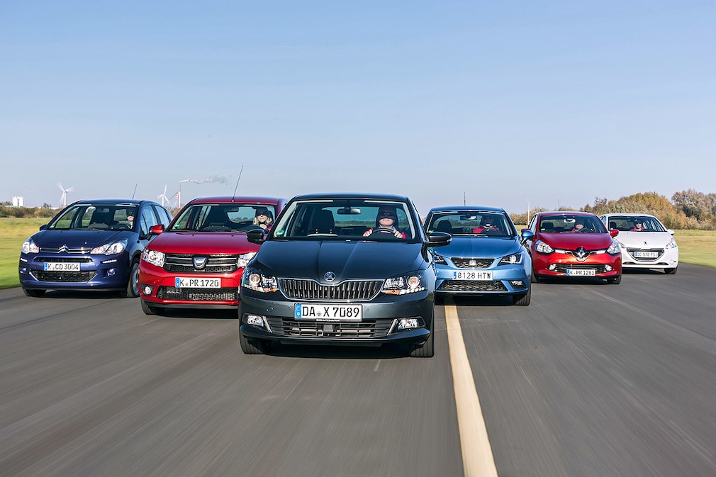 Sechs Kleinwagen im Test