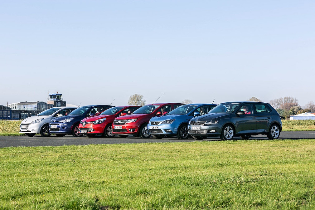 Sechs Kleinwagen im Vergleich