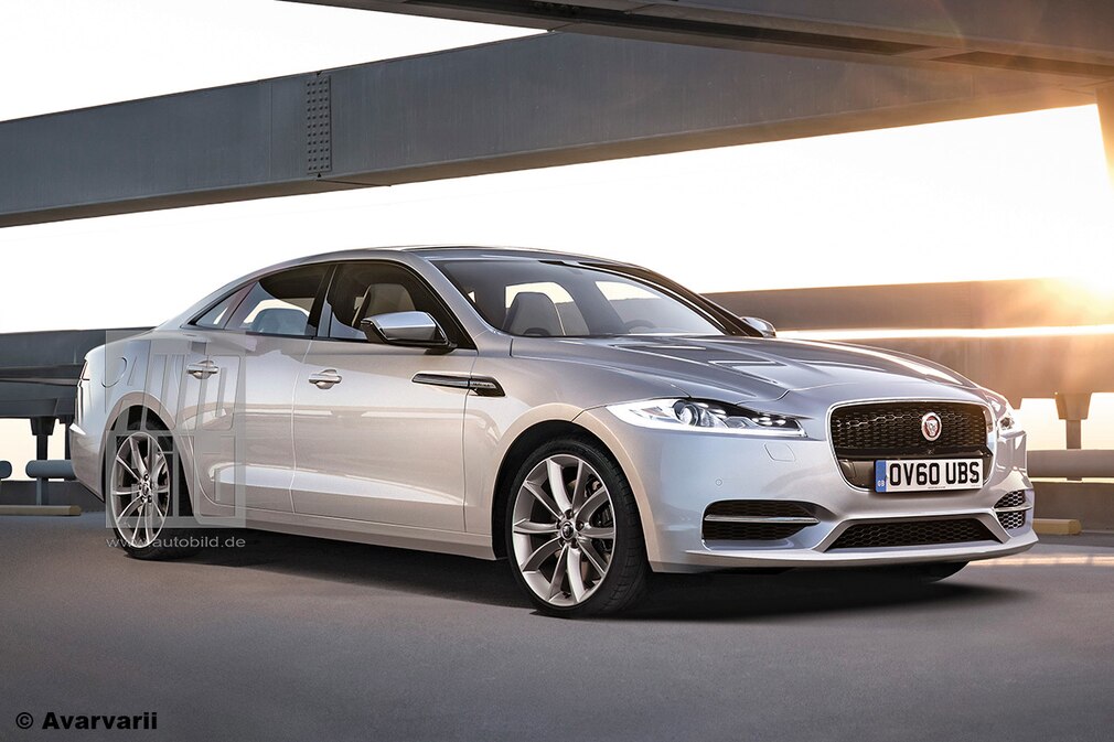 Jaguar XJ Illustration