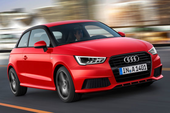 Audi A1 Facelift Front