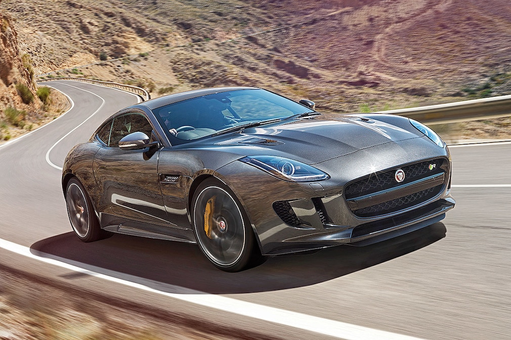 Jaguar F-Type R Coupé Frontansicht