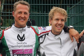 Schumacher & Vettel