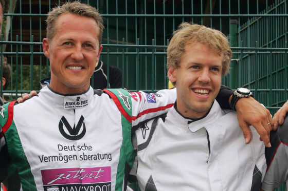 Schumacher & Vettel
