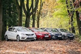 Hyundai i30 Seat Leon Renault Mégane Nissan Pulsar