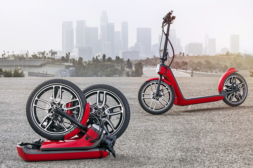Mini Citysurfer Concept: Elektro-Tretroller von Mini