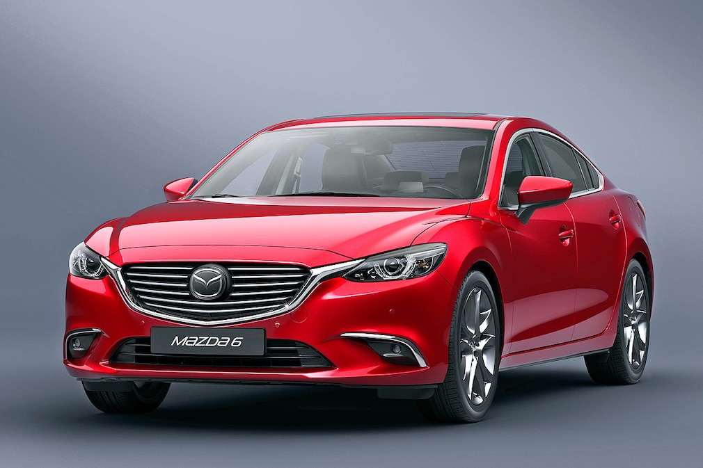 Mazda6 Facelift Frontansicht