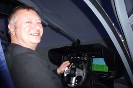 Flugobjekt myCopter im Simulator
