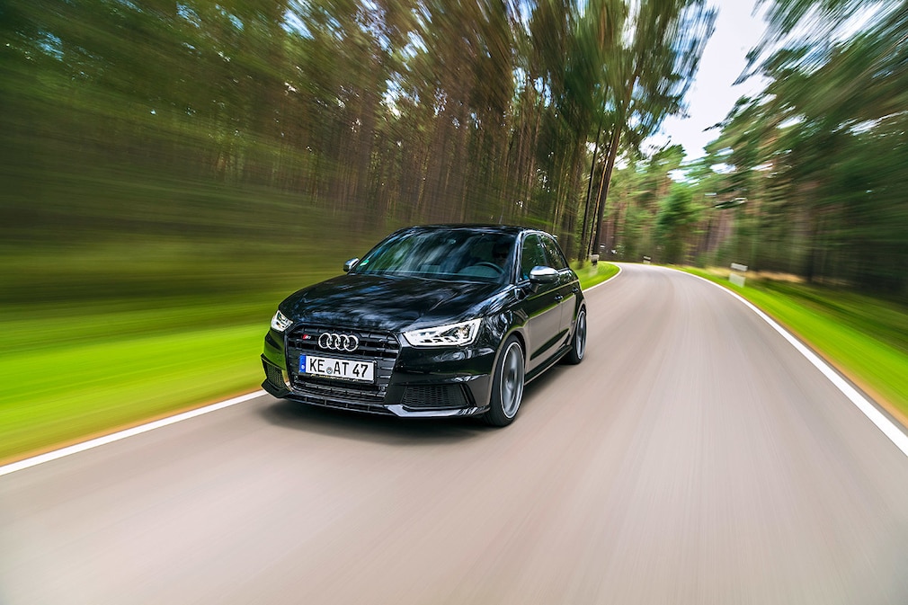Abt S1 Sportback schwarz Frontansicht