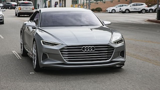 Erste Fahrt im Audi A9
