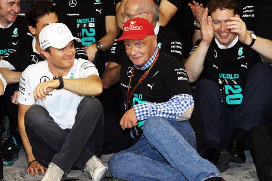 Rosberg & Lauda