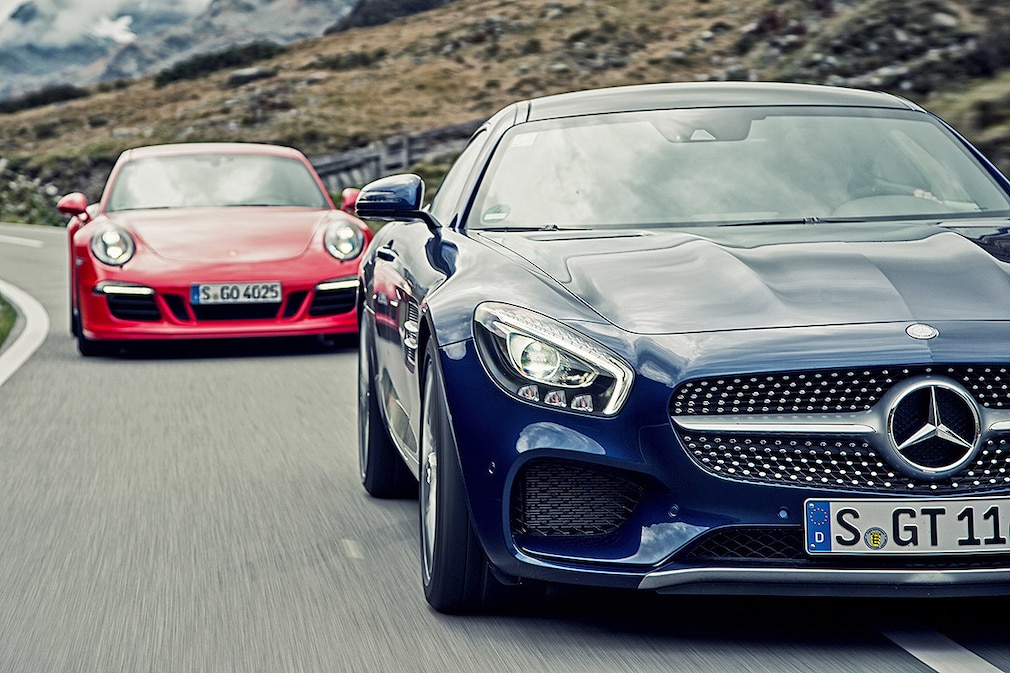 Mercedes-AMG GT S Porsche 911 GTS