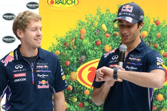 Vettel & Ricciardo