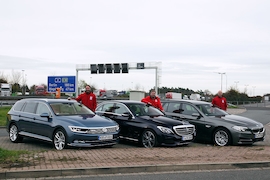 BMW 5er Mercedes C-Klasse VW Passat