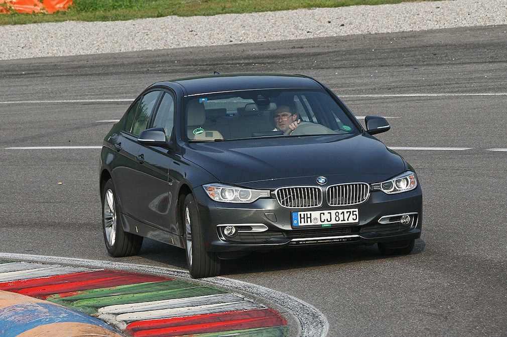 BMW 3er, Winterreifen-Test: Handling auf trockener Strecke