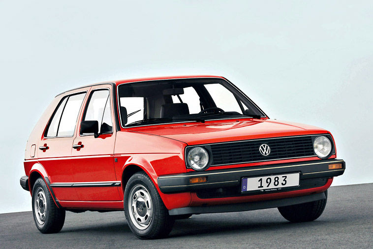 Oldtimer am "Tatort": VW Golf II
