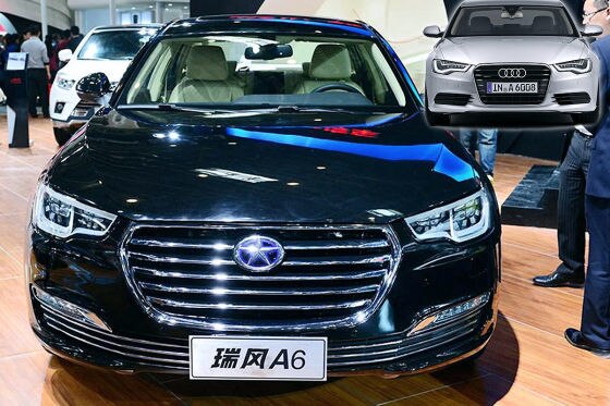 Audi A6 / Jac Refine A6: China-Kopie