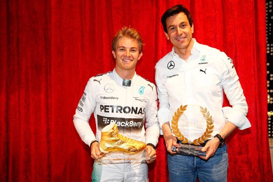 Rosberg und Wolff