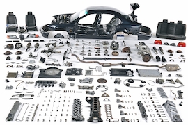 BMW 5er, demontiert, AUTO BILD-Test