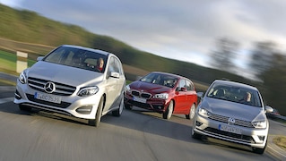 B-Klasse vs. Active Tourer vs. Sportsvan
