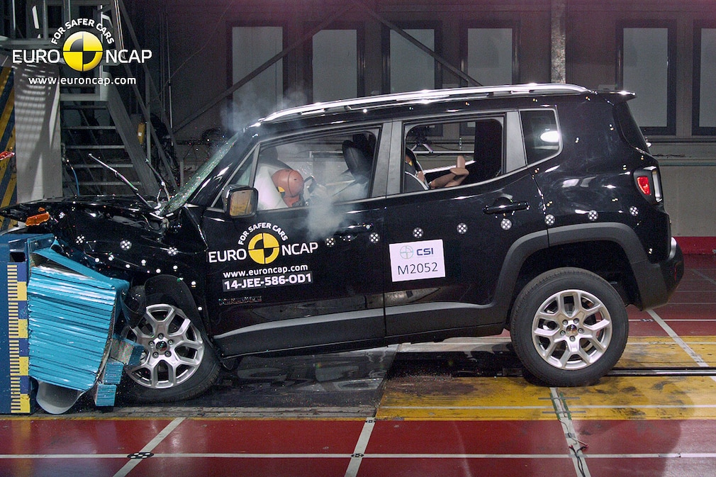 Jeep Renegade - Frontal crash test