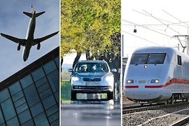 Montage Auto Flugzeug ICE