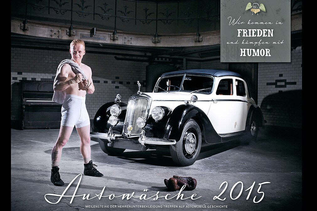Autowäsche-Kalender 2015: Car Wash Skurril - AUTO BILD Klassik