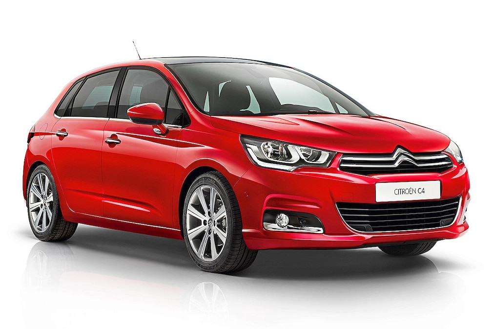Citroën C4 Facelift Front