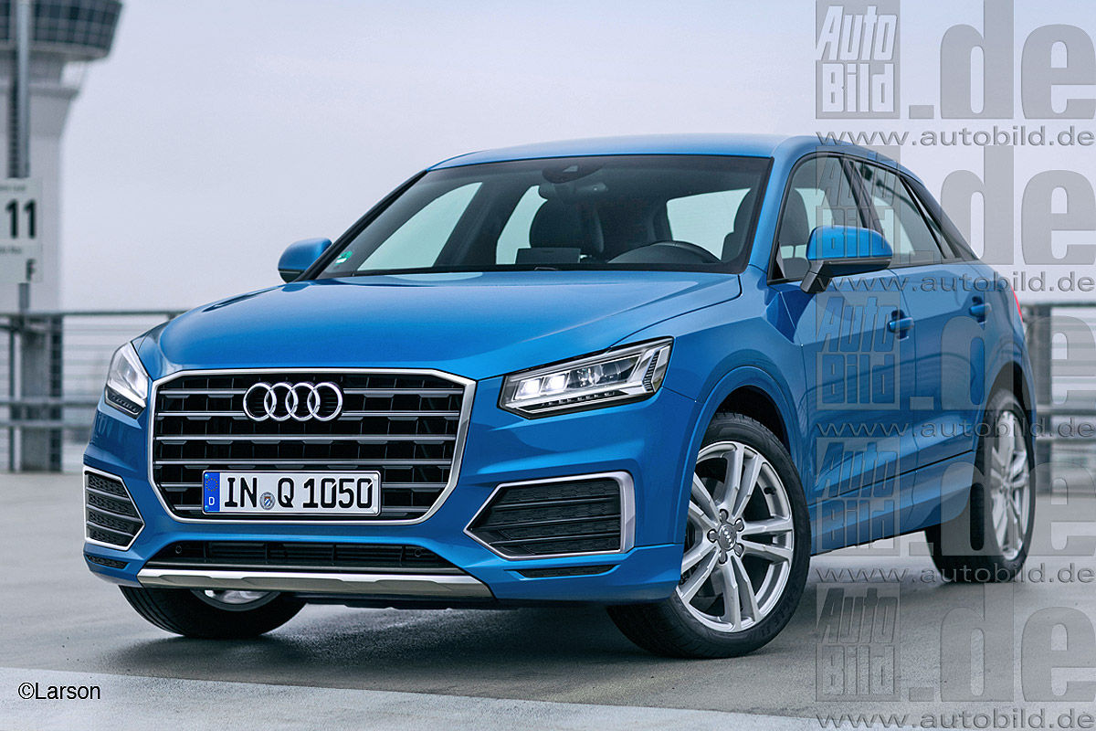 Neuer Audi Q1 2016 Vorschau Bilder Autobild De
