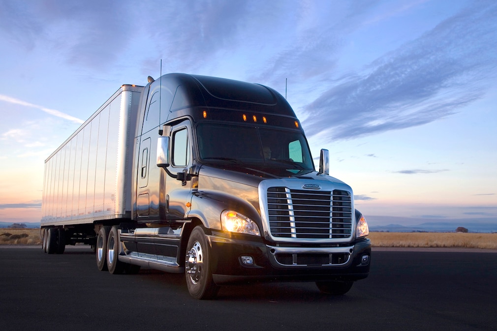 Aerodynamische Lkw
