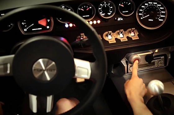 Ford GT 40 Cockpit