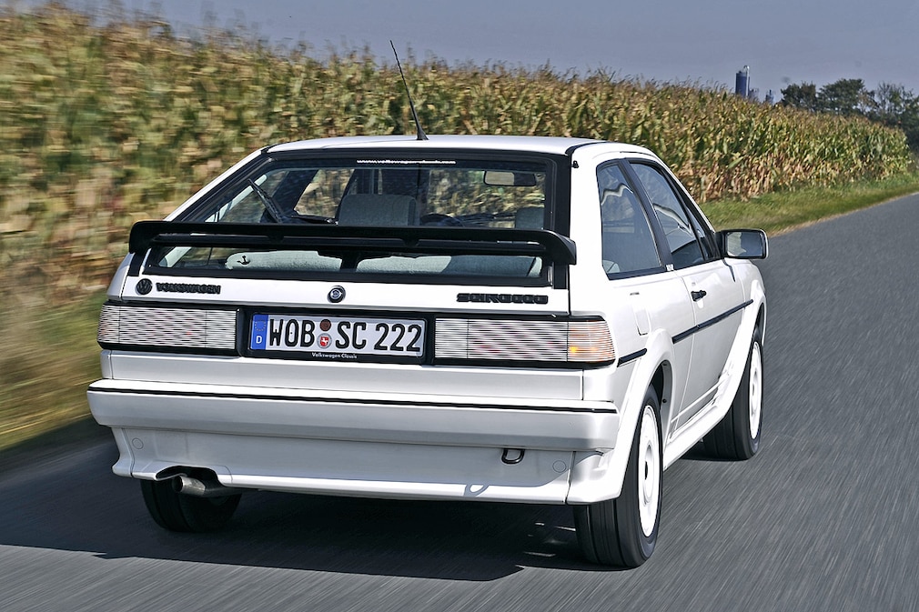 VW Scirocco White Cat