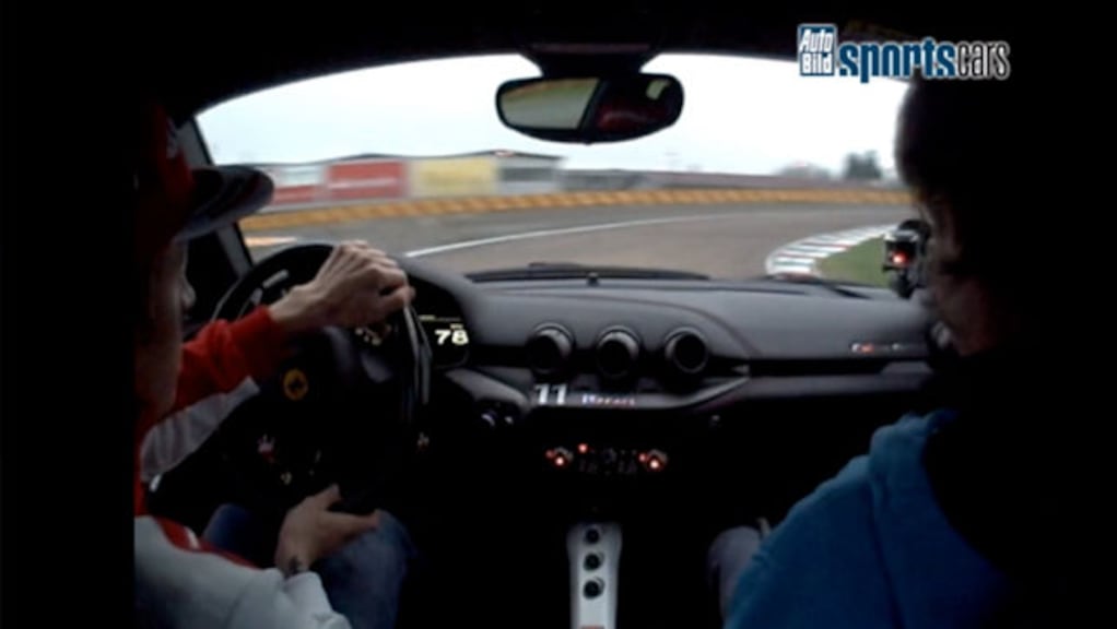 Fahrertraining mit dem F12 Berlinetta