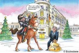 Ecclestone verschickt Weihnachtskarte