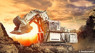 Liebherr R 9250 Heavy Equipment 2015 - Baumaschinen Kalender