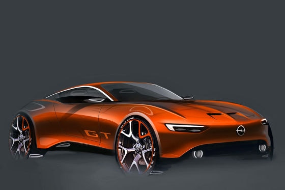 Opel GT, Entwurf (Vision)