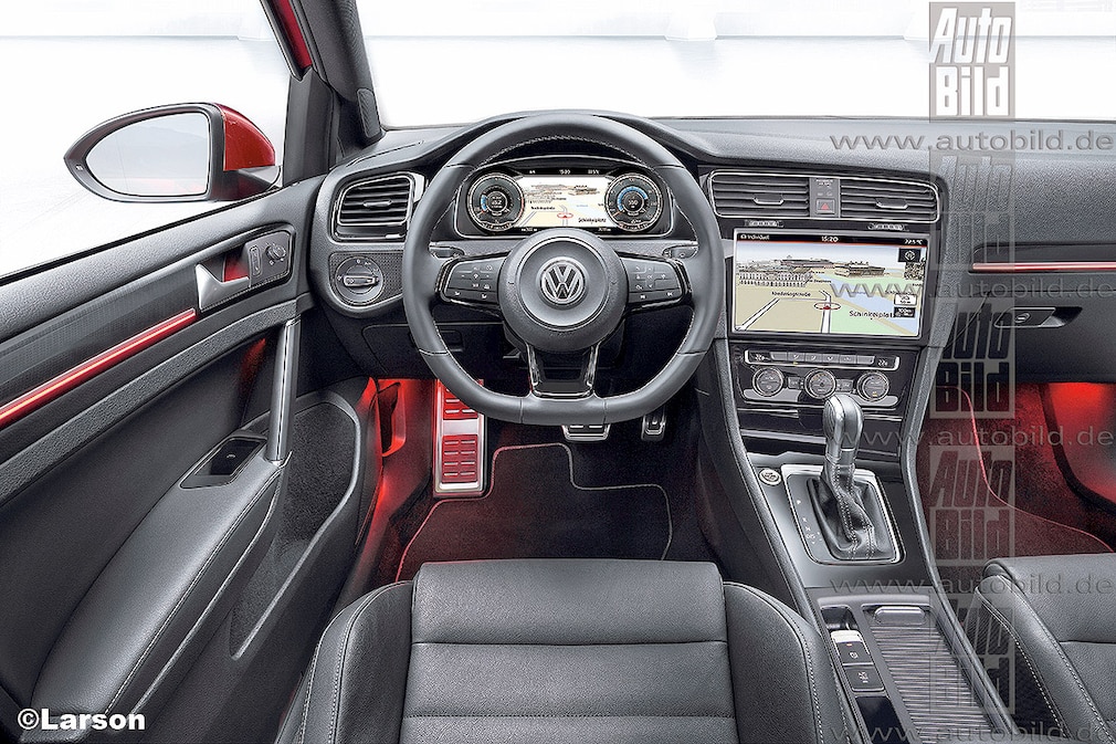 VW Golf VII !! Illustration !!