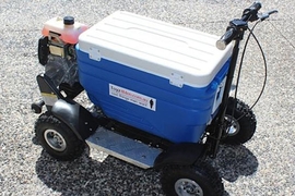 Motorisierte Kühlbox