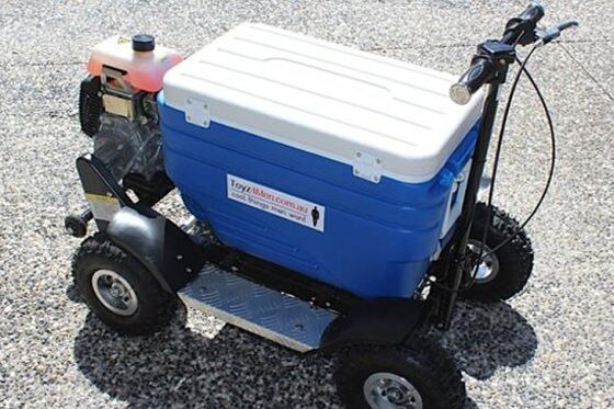 Motorisierte Kühlbox