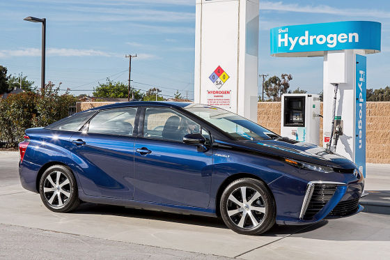 Toyota Mirai Brennstoffzelle