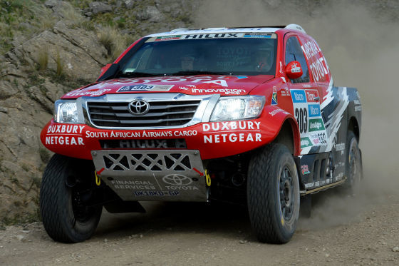 de Villiers/v. Zitzewitz im Toyota