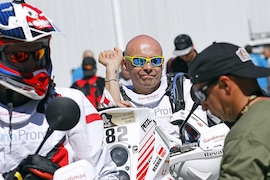 Michal Hernik ist auf seiner KTM bei der Rallye Dakar 2015 tödlich verunglückt