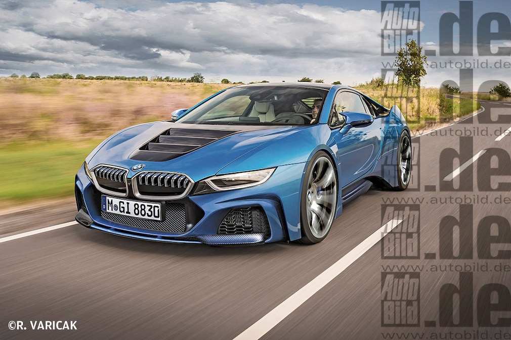 BMW i8S Illustration