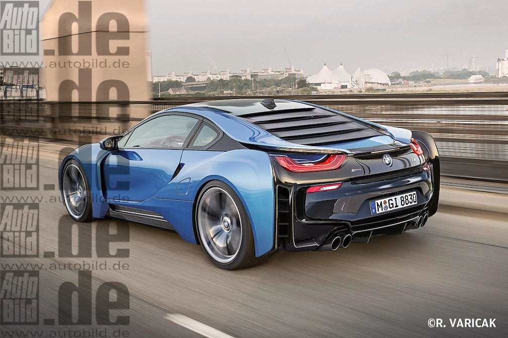 BMW i8S Illustration