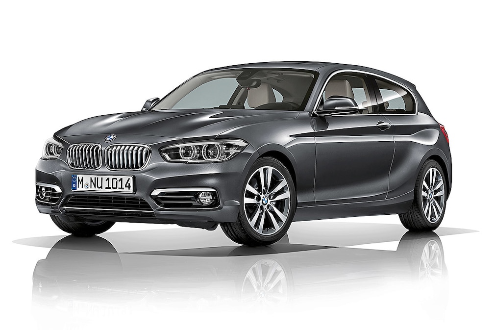 BMW 1er Facelift Erlkönig