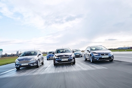Ford Focus Turnier 1.0 EcoBoost   Toyota Auris Touring Sports 1.6   Peugeot 308 SW PureTech 130   Opel Astra Sports Tourer 1.4 Turbo   Seat Leoan ST 1.4 TSI