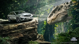 Alpha Car – Key Visual Motiv von Mercedes-Benz in Jurassic World – ab 11. Juni in den Kinos