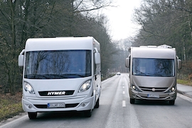 Hymer B 678 Bürstner Viseo i 720 G