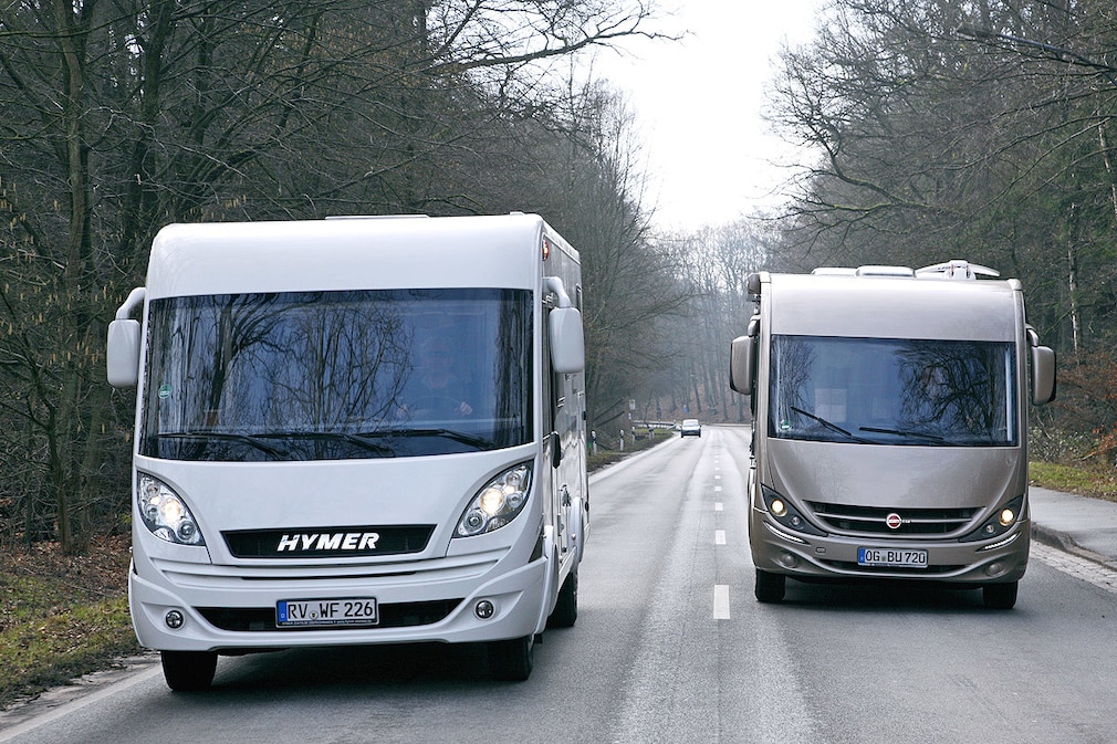 Hymer B 678 Bürstner Viseo i 720 G
