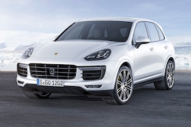 Porsche Cayenne Turbo S Frontansicht